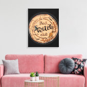 trots lid van de slechte heksenclub canvas afdruk (Insitu (Woonkamer))