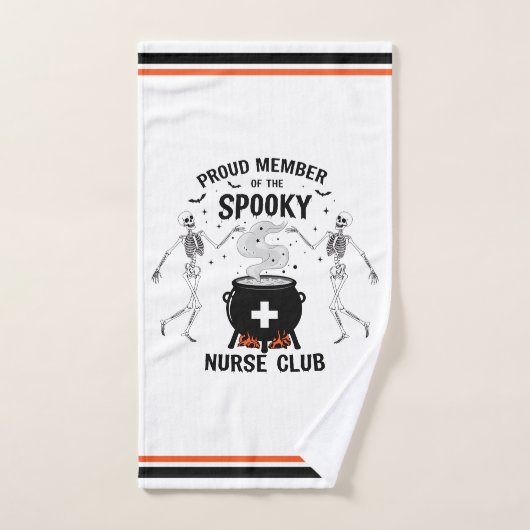 Trots lid van de Spooky Nurse Club Handdoek (Handdoek)