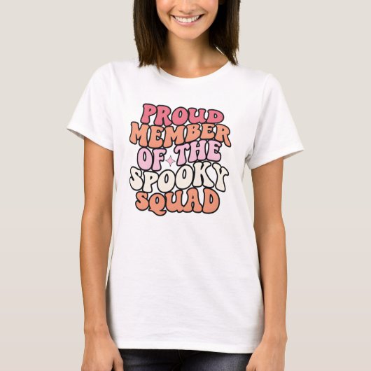 Trots lid van de Spooky Squad | Halloween T-shirt (Voorkant)