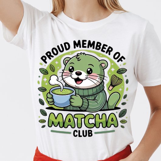 Trots lid van Matcha Club - Schattigee Matcha lief T-shirt
