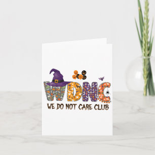 Trots lid van WDNC We don't care club Funny Hall Kaart