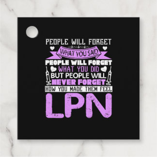 Trots LPN Verpleegkundige Shirt Bedankjes Labels