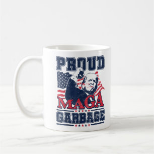 Trots MAGA Afval Stem Trump 2024 Trump Supporter Koffiemok