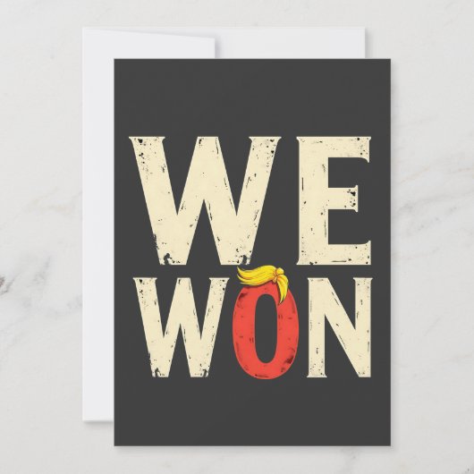 Trots Maga Trump Won Inauguratie Dag Toespraak 202 Kaart (Voorkant)