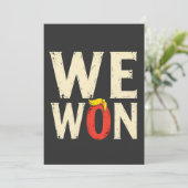 Trots Maga Trump Won Inauguratie Dag Toespraak 202 Kaart (Staand voorkant)