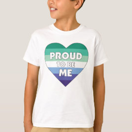 Trots Me LGBTQ Gay Mannen Pride Heart T-shirt