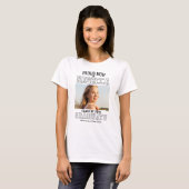 Trots Moeder Foto Afgestudeerde Ouder Custom T-shirt (Voorkant volledig)