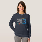 Trots Moeder van Drie T-Shirt (Voorkant volledig)