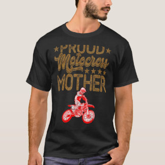 Trots Motorcross Moeder Moederdag Sport Mama Mo T-shirt