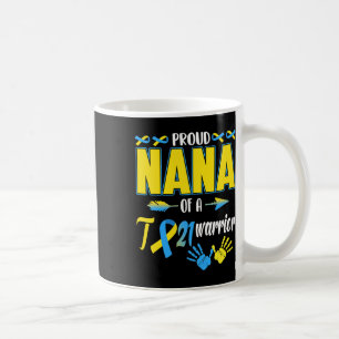 Trots Nana van T21 Warrior Down Syndrome Awareness Koffiemok