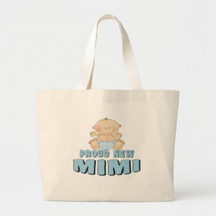 TROTS NIEUWE Mimi T-shirt Grote Tote Bag