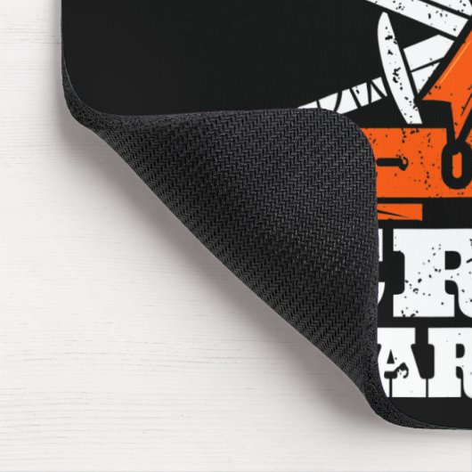 Trots non van een CRPS Warrior RSD Awareness Ribbo Muismat (Hoek)