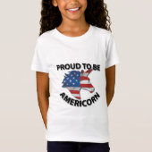 Trots om AMERICORN te zijn 1.1 T-shirt (Voorkant)