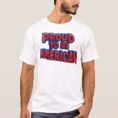 Trots om Amerikaans 3D Printed te zijn T-shirt (Voorkant)