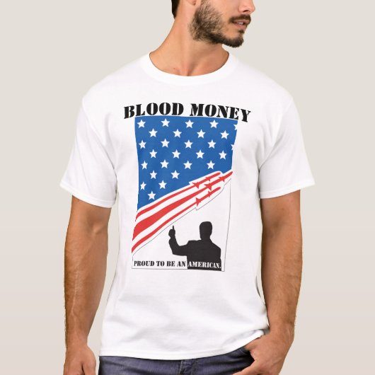 trots om Amerikaans te zijn T-shirt (Voorkant)