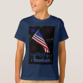 trots om Amerikaans te zijn T-shirt (Voorkant)