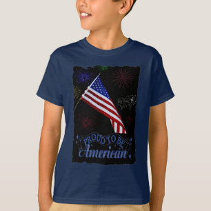 trots om Amerikaans te zijn T-shirt