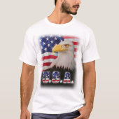 trots om Amerikaans te zijn T-shirt (Voorkant)