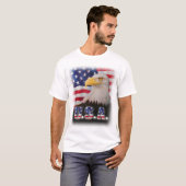 trots om Amerikaans te zijn T-shirt (Voorkant volledig)