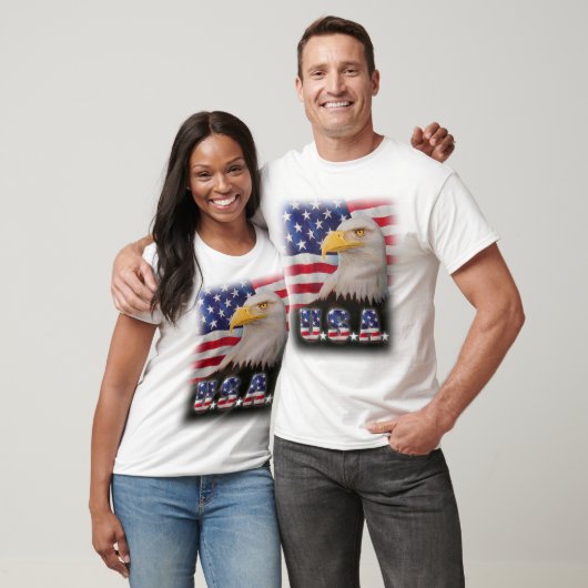 trots om Amerikaans te zijn T-shirt (Unisex)