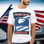 trots om Amerikaans te zijn T-shirt