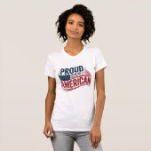trots om Amerikaans te zijn T-shirt (Voorkant volledig)