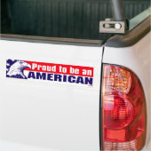 trots om Amerikaanse Bumpersticker te zijn (Op Truck)