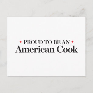 Trots om Amerikaanse Cook te zijn Briefkaart
