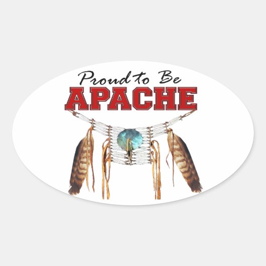 Trots om Apache Sticker te zijn (Voorkant)