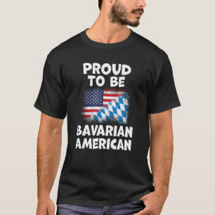 Trots om Beiers Amerikaans Amerikaans erfgoed Duit T-shirt