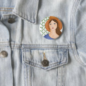 Trots om biologisch te zijn ronde button 5,7 cm (In situ)