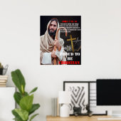 Trots om Christelijk te zijn Poster (Thuiskantoor)