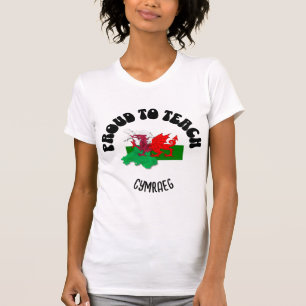 TROTS OM CYMRAEG Welsh Language Teacher TE ONDERWI T-shirt