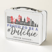 trots om de Nederlandse hashtag Dutchie Holland Sk (Achterkant)