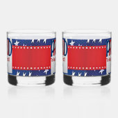 Trots om Democraat te zijn Whisky Glas (Rechts)
