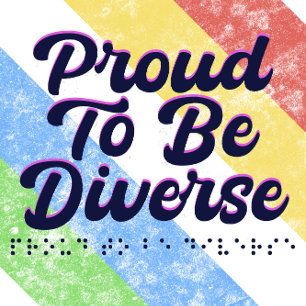 Trots om divers te zijn - Disability Pride T-shirt