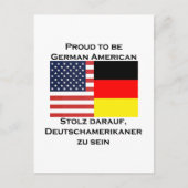 trots om Duits-Amerikaans te zijn Briefkaart (Voorkant)