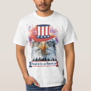 "Trots om een Amerikaan te zijn!" Heren T-shirt