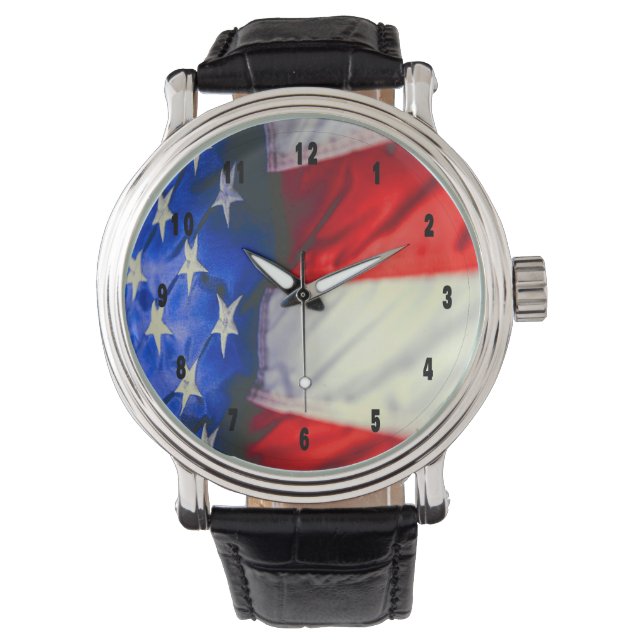 Trots om een Amerikaan te zijn Horloge (Voorkant)