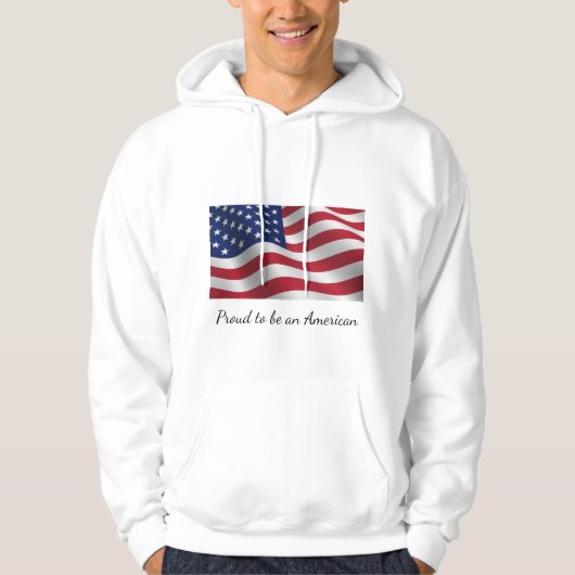 Trots om een Amerikaans sweatshirt te zijn. (Voorkant)