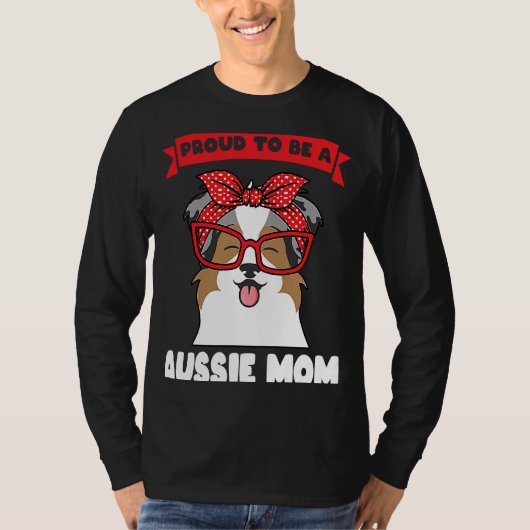 Trots om een Aussie Moeder Aussie Moeder te zijn T-shirt (Voorkant)