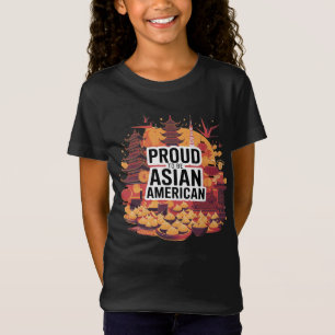 Trots om een Aziatisch Amerika te zijn T-shirt