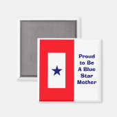 Trots om een blauwe ster moeder magneet te zijn (Voorkant / Achterkant)