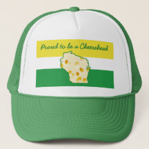 Trots om een Cheesehead Wisconsin Humor te zijn