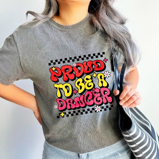 Trots om een danser waardering cadeau te zijn Tri-Blend shirt