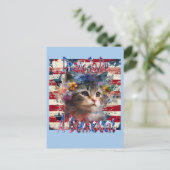 Trots om een democraat te zijn briefkaart (Staand voorkant)