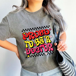 Trots om een Doctor Retro cadeau te zijn Tri-Blend Shirt