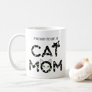 Trots om een kattenmoeder te zijn koffiemok