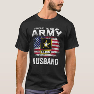 Trots om een legerman te zijn met American Flag GI T-shirt