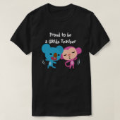 Trots om een Qkids Leraar met Qkids Logo te zijn T-shirt (Design voorkant)